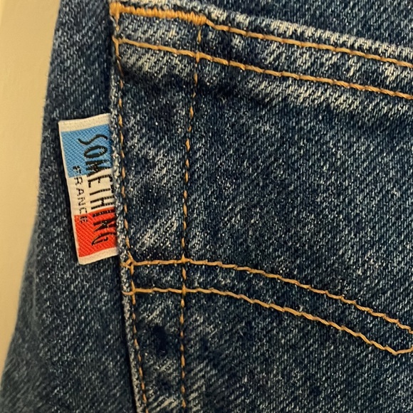 Vintage Something Made in France By Edwin Straight Tapered Leg Jeans Size XS - Picture 12 of 16
